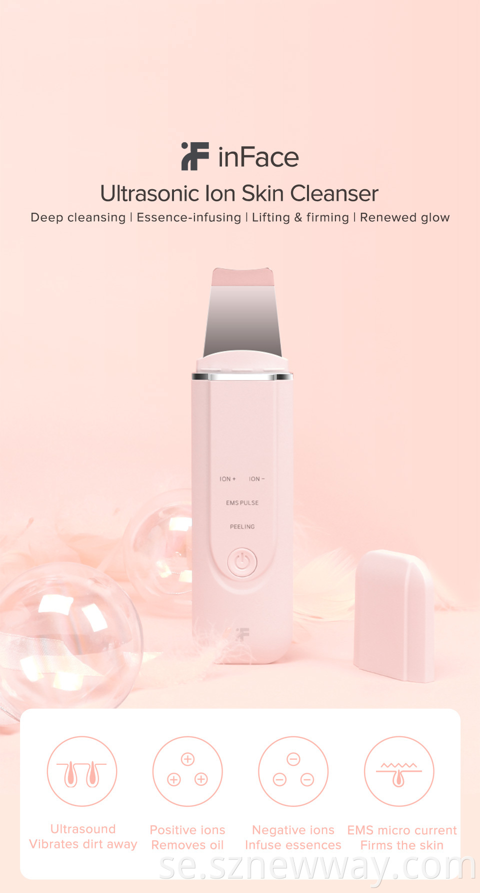 Xiaomi Inface Ultrasonic Ion Acne Cleansing